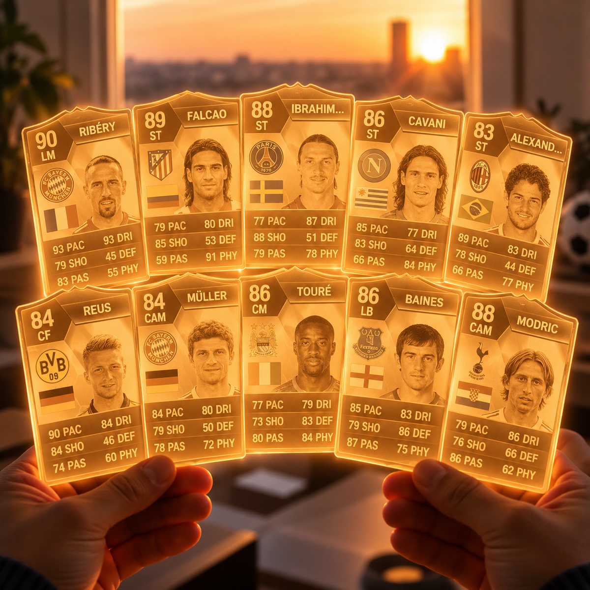 Carte Ultimate Team personnalisée – Votre joueur en carte FUT