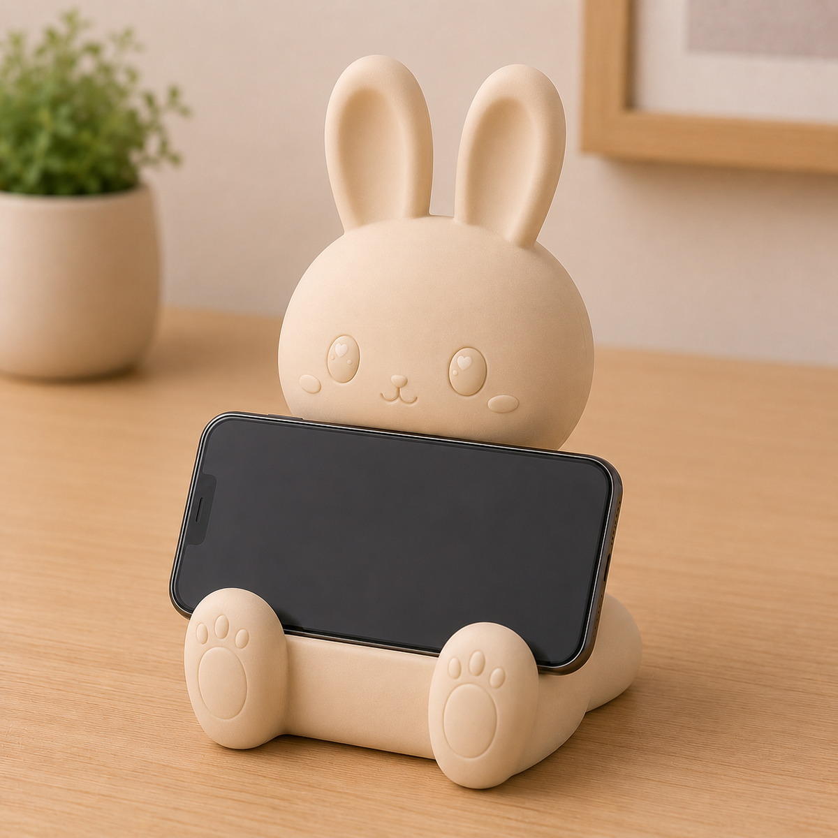 Bunny Mignon | Support Téléphone Universel & Organisateur