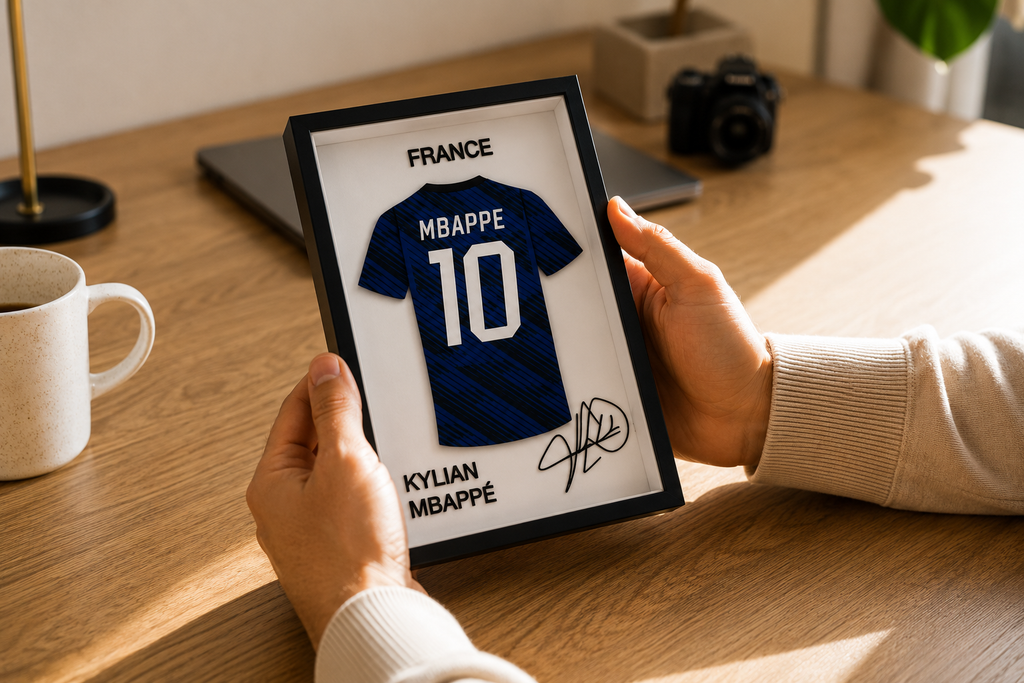 Maillot Encadré Kylian Mbappé | Équipe de France – vue 3
