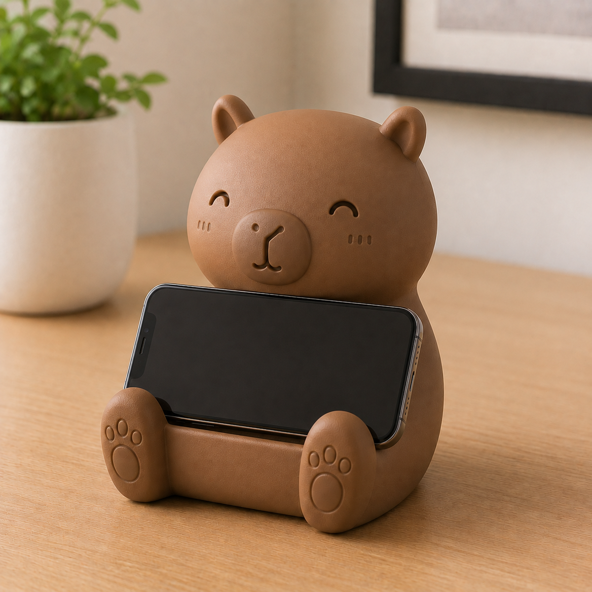 Capy Mignon | Support Téléphone Universel & Organisateur