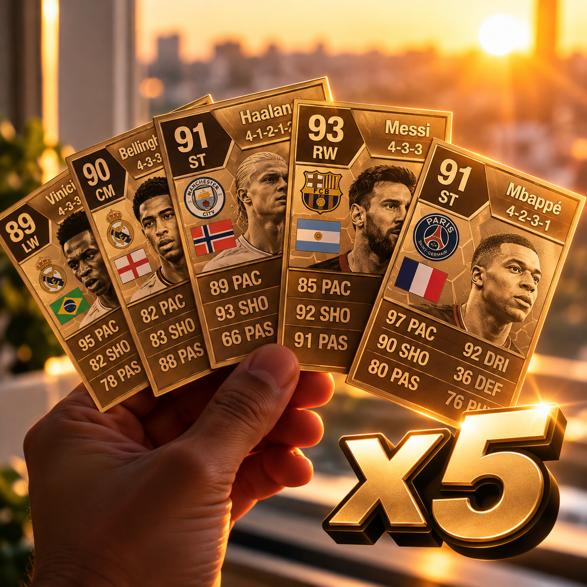 Carte Ultimate Team personnalisée – Votre joueur en carte FUT