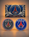 Pack Supporter PSG | Tableau, Écusson & Mosaïque