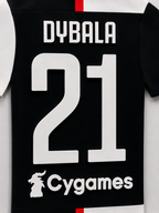Maillot Encadré Paulo Dybala | Juventus – vue 6