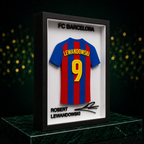 Maillot Encadré Robert Lewandowski | FC Barcelona – vue 4