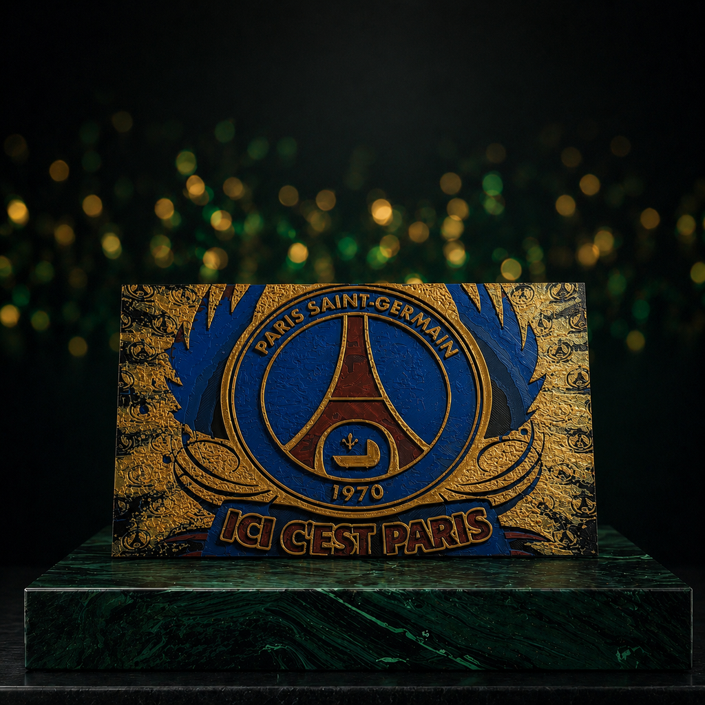 Tableau PSG – Ici C'est Paris Edition Dorée
