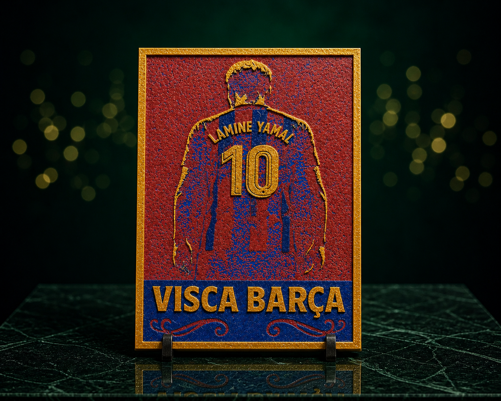 Tableau FC Barcelona – Lamine Yamal #10