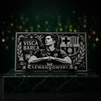 Cadre Décoratif Lewandowski | FC Barcelona · 24 cm – vue 3