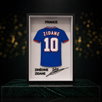 Maillot Encadré Zinédine Zidane | France 1998 – vue 7
