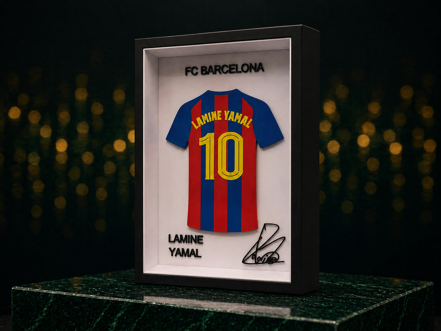 Maillot Encadré Lamine Yamal | FC Barcelona – vue 5