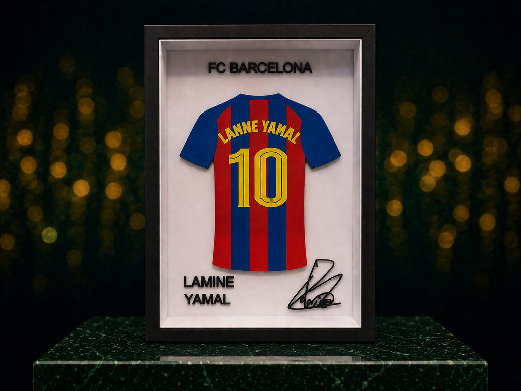 Maillot Encadré Lamine Yamal | FC Barcelona – vue 3