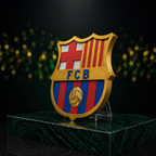 Écusson Mural FC Barcelone | Relief 3D – vue 6