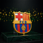 Écusson Mural FC Barcelone | Relief 3D – vue 5