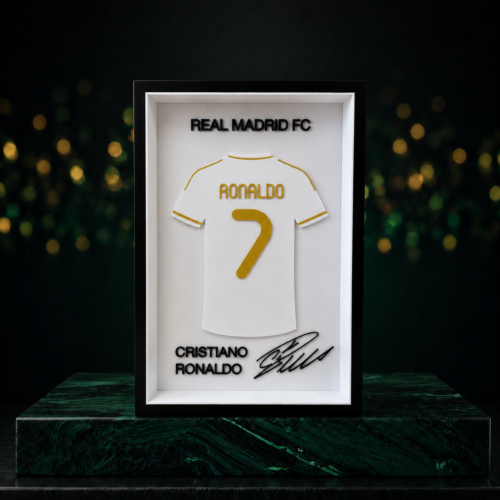 Maillot Encadré Cristiano Ronaldo | Real Madrid – vue 5