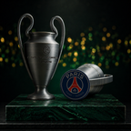 Pack Champions PSG | Trophée + Écusson 3D – vue 3