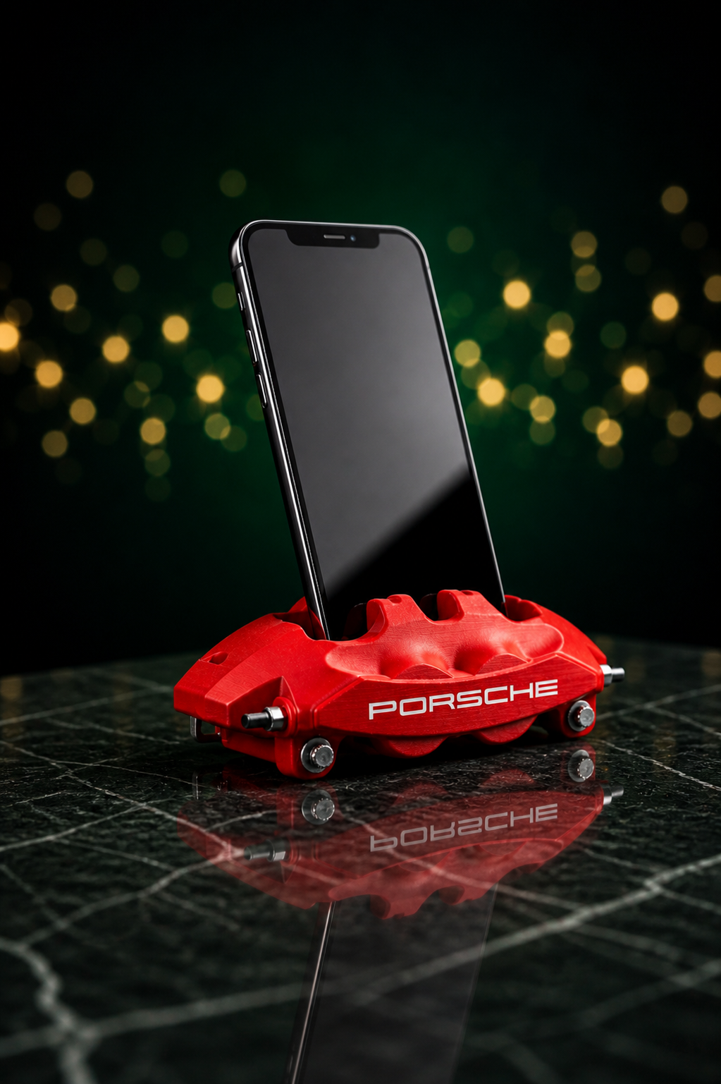 Support Porsche Rouge Premium