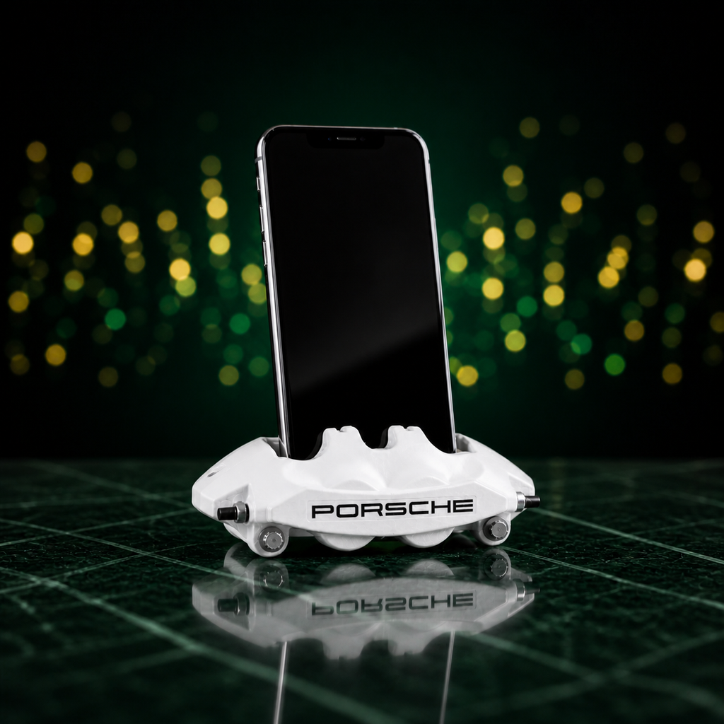 Support Porsche Blanc Premium