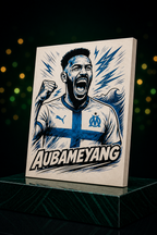 Tableau OM Aubameyang | Édition Graphique – vue 5