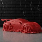 Sculpture Porsche 911 RSR | Sous Bâche — 20 cm