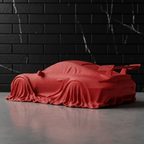 Sculpture Porsche 911 RSR | Sous Bâche — 20 cm
