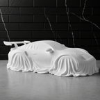 Sculpture Porsche 911 RSR | Sous Bâche — 20 cm