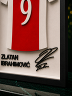 Maillot Encadré Zlatan Ibrahimović | AFC Ajax – vue 8
