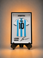 Lionel Messi - Argentine | Cadre Jersey 3D Premium