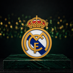 Écusson Mural Real Madrid | Relief 3D – vue 4