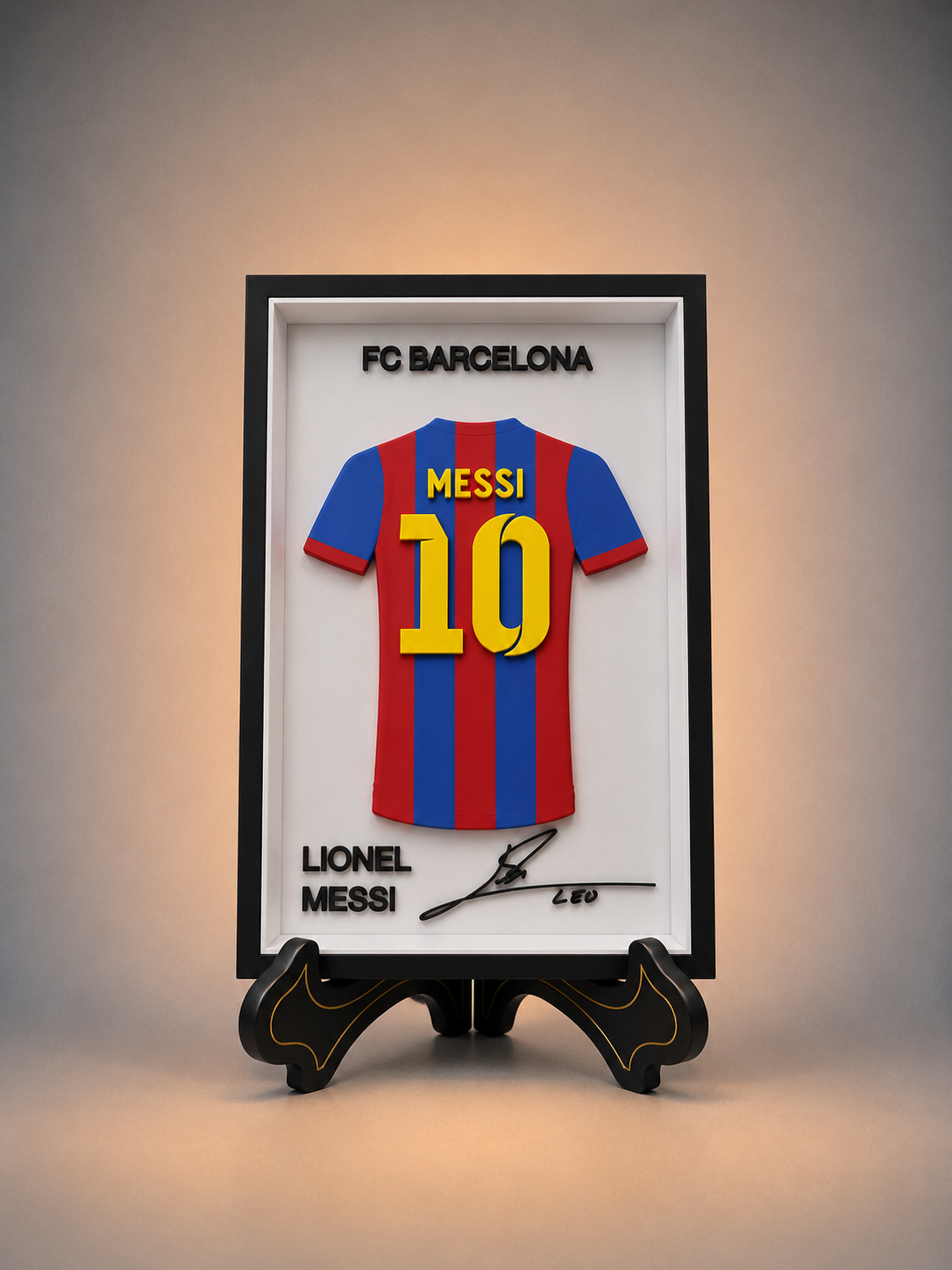 Maillot Encadré Lionel Messi