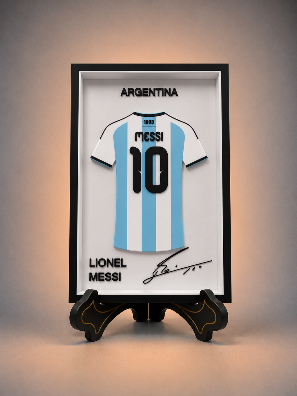Maillot Encadré Lionel Messi