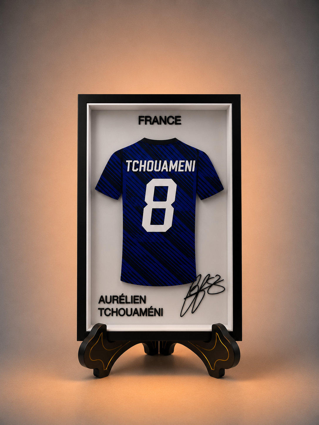 Maillot Encadré Aurélien Tchouaméni | Équipe de France