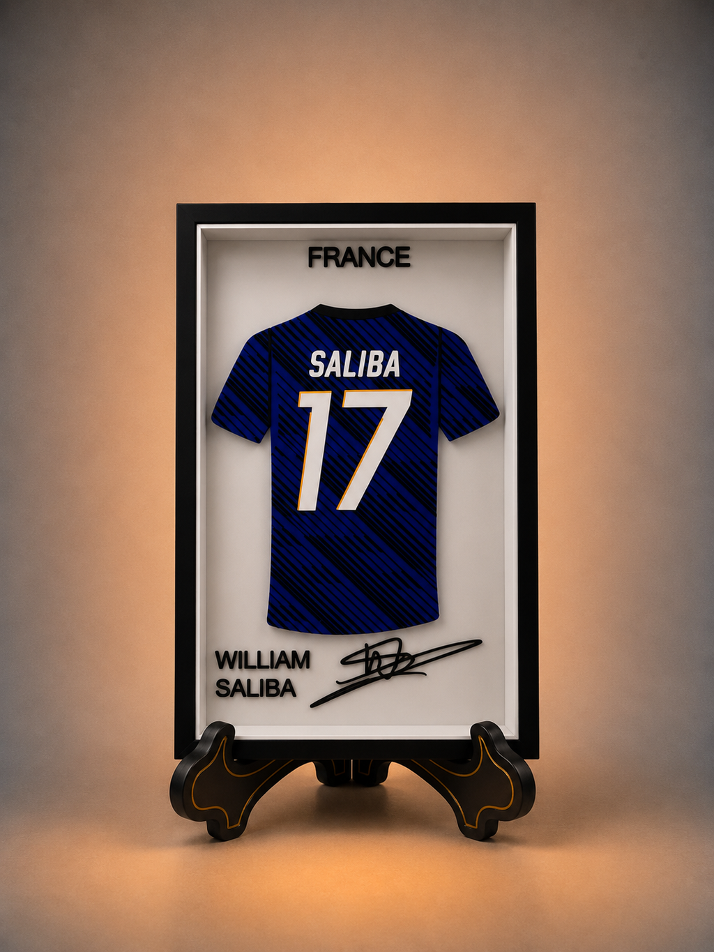 Maillot Encadré William Saliba | Équipe de France