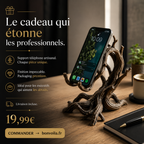Support Téléphone Artisanal | Chaque Pièce Unique