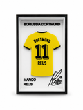 Maillot Encadré Marco Reus | Borussia Dortmund #11 | Décoration 3D Premium