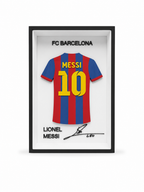 Maillot Encadré Lionel Messi | FC Barcelone – vue 3