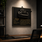 Sculpture Murale Design | Porsche 911 GT3 RS (992) | Art Moderne |
