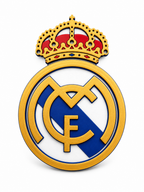 Écusson Mural Real Madrid | Relief 3D – vue 2