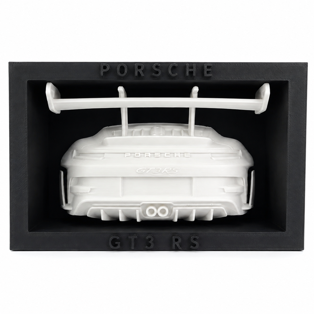 Sculpture Automobile Moderne GT3 RS | 4 Coloris Disponibles