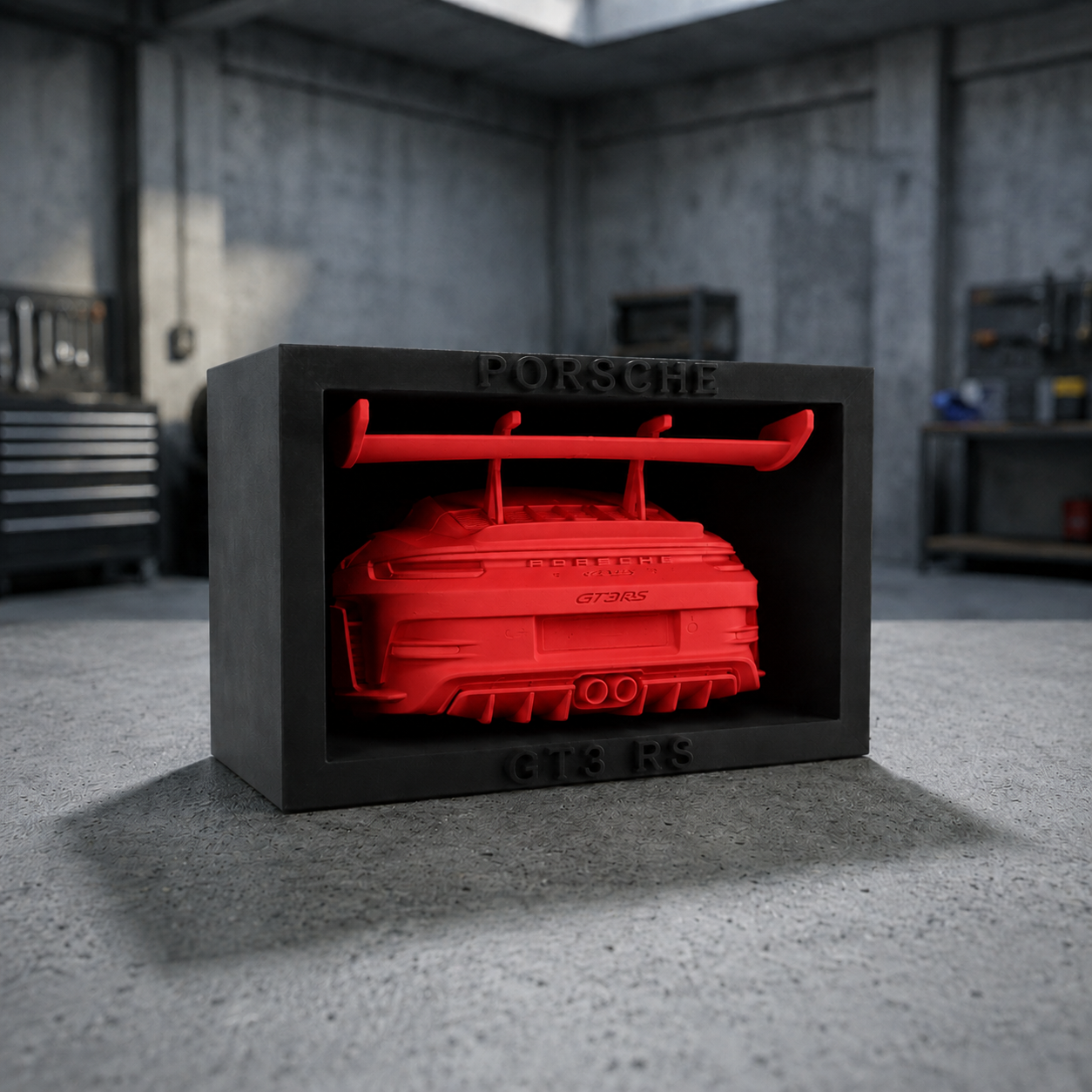 Sculpture Automobile Moderne GT3 RS | 4 Coloris Disponibles