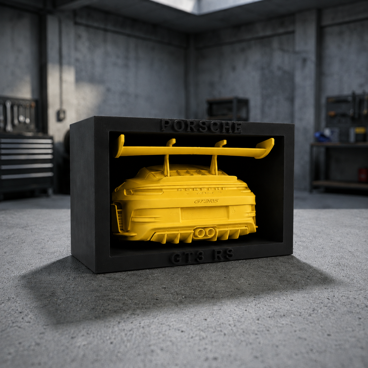 Sculpture Automobile Moderne GT3 RS | 4 Coloris Disponibles
