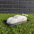 Sculpture Murale Art Moderne | Porsche 911 RSR | Layered | 20 cm