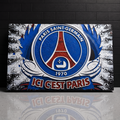 Plaque Déco PSG | Ici C'est Paris — Relief 3D