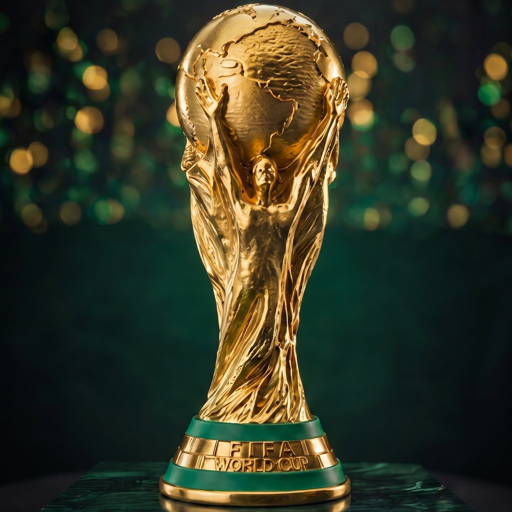Trophée World Cup 2026 | Décoration Premium |