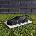 Sculpture Murale Art Moderne | Porsche 911 RSR | Layered | 20 cm