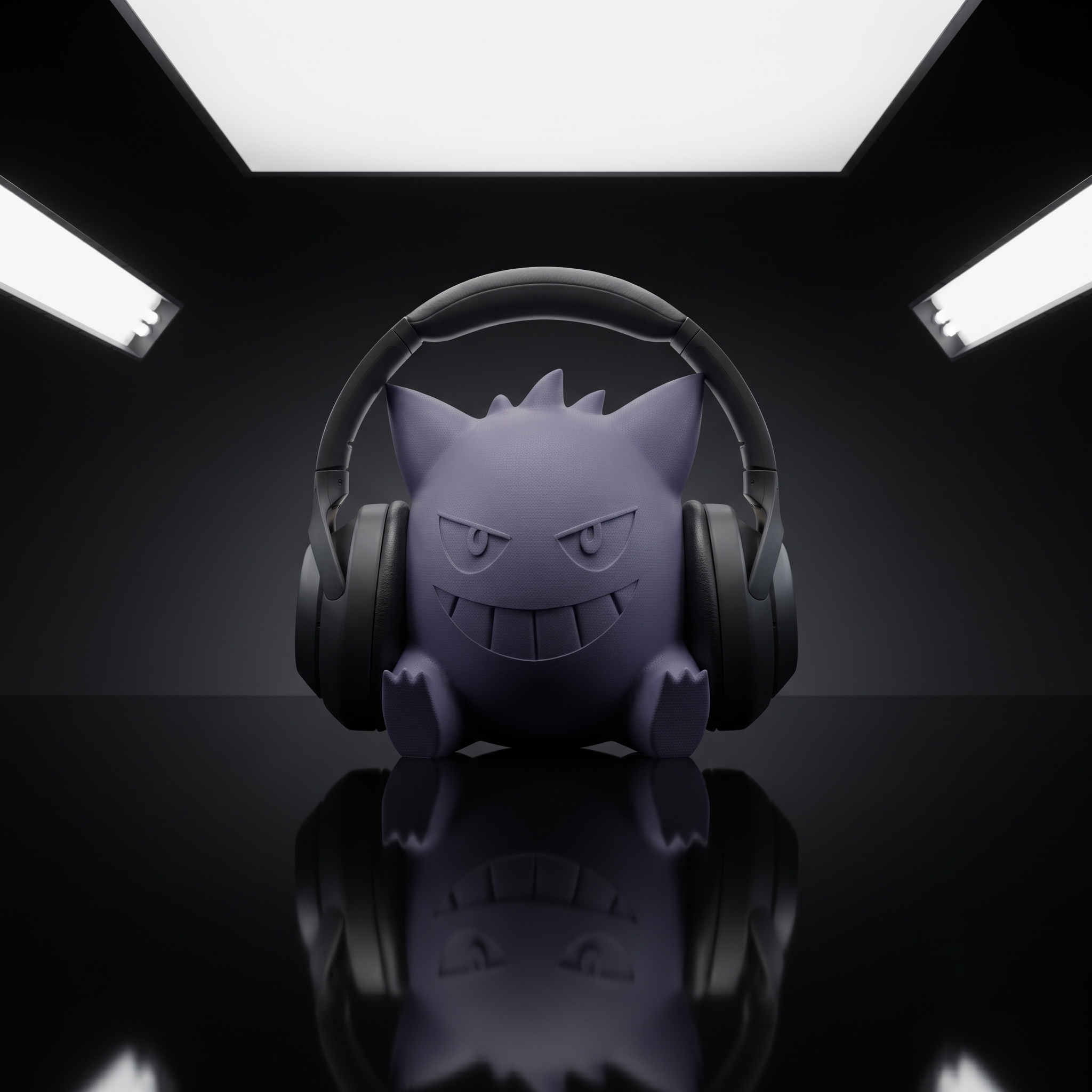 Support Casque Ectoplasma | Décoration Gaming | 20 cm