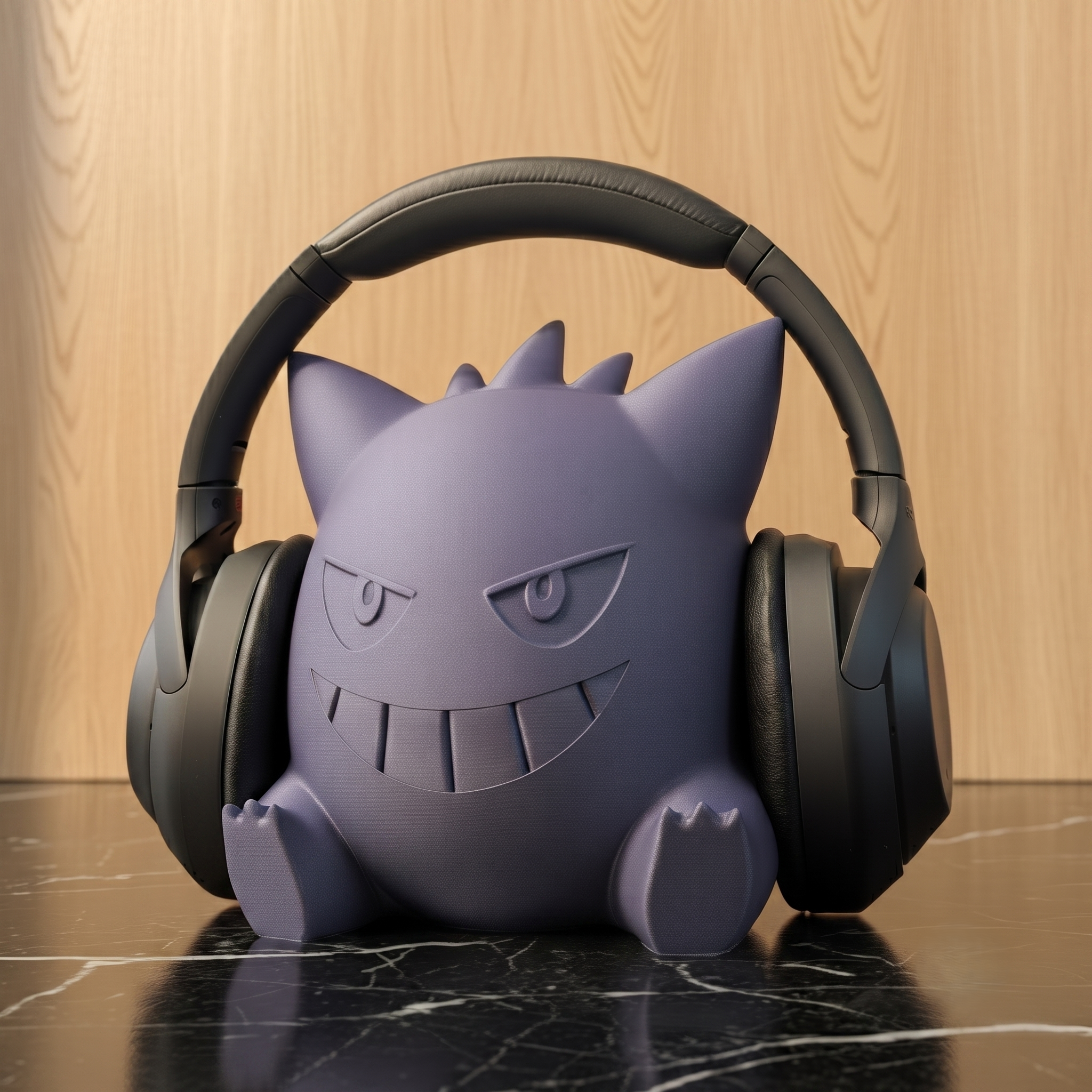 Support Casque Ectoplasma | Décoration Gaming | 20 cm
