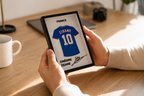 Maillot Encadré Zinédine Zidane | France 1998 – vue 6