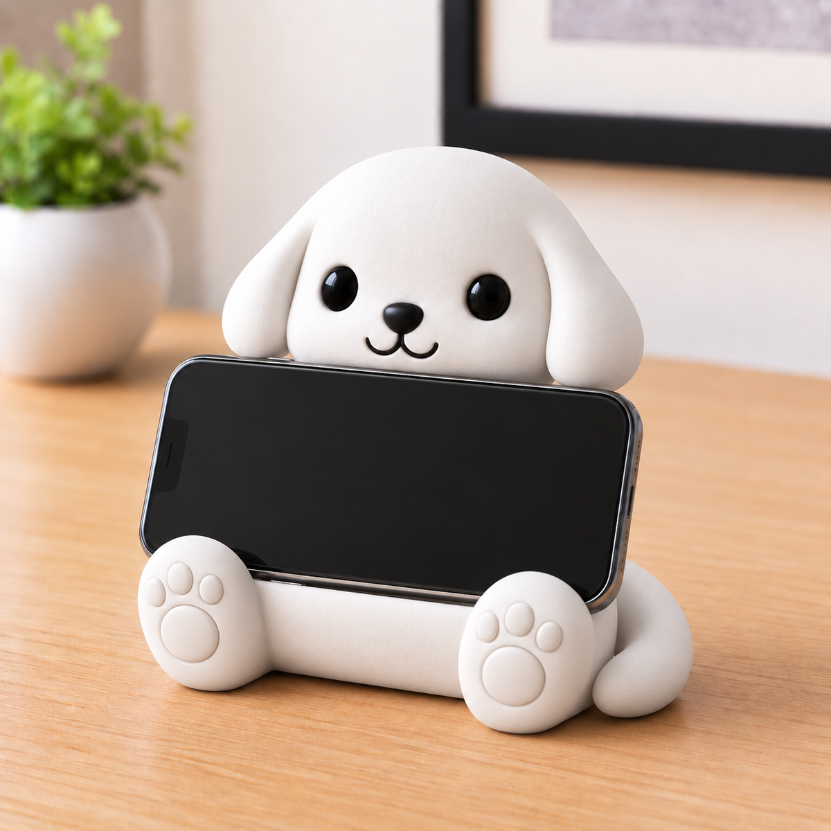 Puppy Mignon | Support Téléphone Universel & Organisateur