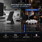 Mercedes-Benz Brake | Support Téléphone Universel & Organisateur