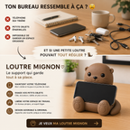 Loutre Mignon | Support Téléphone Universel & Organisateur