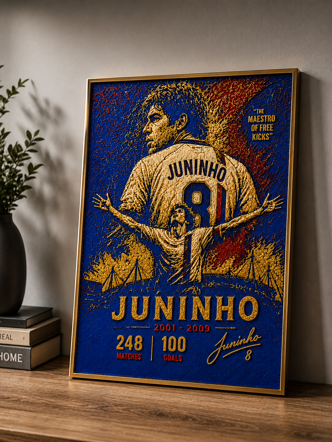Graphique — Juninho Pernambucano — Le Maître des Coups Francs